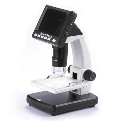 5MP 3.5 inch LCD Display Magnifier Digital Microscope 300x Zoom 8 LEDs USB/AV Output