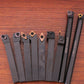 9pcs 12mm Turning Tool Lathe Turning Tool Set Turning Inserts with Holders For CNC Lathe Turning