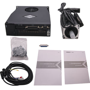 400W 3000RPM AC Servo Motor Driver Kit 220V High-Speed Motor Set