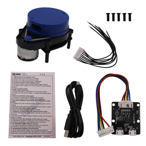 YDLIDAR X4 360° Laser Range Scanner Laser Radar Scanner Sensor Module 10m for ROS 3D Reconstruction