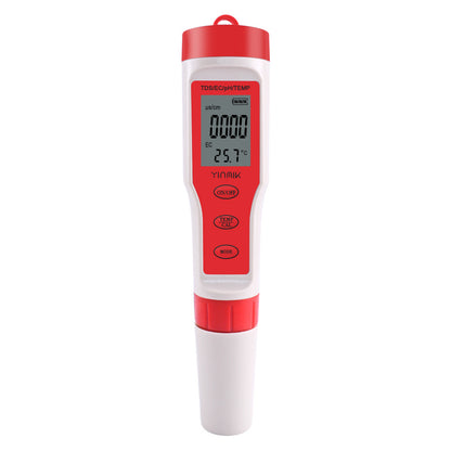 4-In-1 Water Tester Pen Water Quality Detector Pen Monitor For PH/TDS/EC/TEMP TPH01139