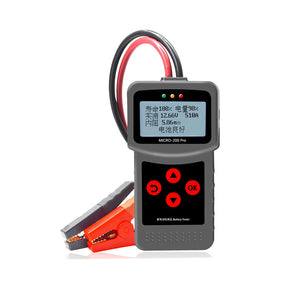 Car Battery Tester Analyzer 12V 24V Truck Motorcycle Automotive Car Diagnostic Tool Micro-200 PRO