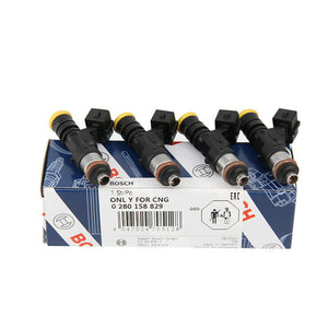 4pcs 0280158829 0280158830 High Impedance Fuel Injectors 210LB For Honda Mazda Dodge Toyota
