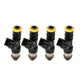 4pcs 0280158829 0280158830 High Impedance Fuel Injectors 210LB For Honda Mazda Dodge Toyota