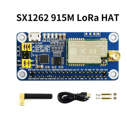 Wireless Module For Raspberry Pi LoRa Module LoRa Board SX1262 915M LoRa HAT