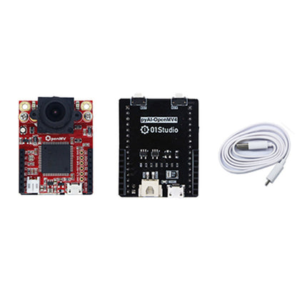 Core Board Version For pyAI-OpenMV4 Cam + pyAI-OpenMV4 Adapter Board + Micro USB Cable