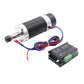 ER11 Brushless Spindle 500W + Clamp Base + WS55-220 BLDC Motor Driver Controller