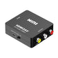 Mini HDMI2AV HDMI to AV Converter Adapter 1080P For PC Set Top Box Monitor