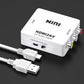 Mini HDMI2AV HDMI to AV Converter Adapter 1080P For PC Set Top Box Monitor