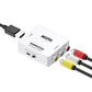 Mini HDMI2AV HDMI to AV Converter Adapter 1080P For PC Set Top Box Monitor