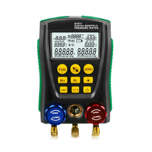 DY517 Refrigeration Digital Manifold HVAC Gauge Pressure Tester For Vehicle Air Conditioner