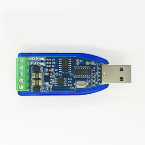 Industrial USB to RS485 Converter USB to 485 Communications Module w/ CH340 Chip TVS Protection U485