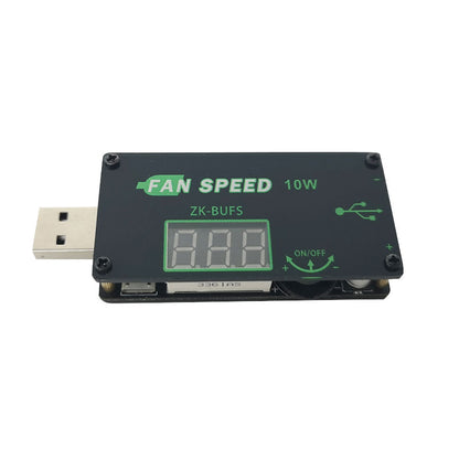 USB Fan Speed Controller LED Dimming Module 10W Output DC1-24V For Office Vehicles ZK-BUFS Unfinished
