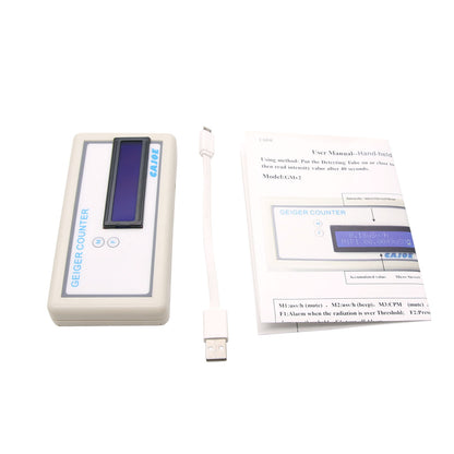 Handheld Geiger Counter Nuclear Radiation Detector Geiger Meter with Digital Display For X γ β Rays