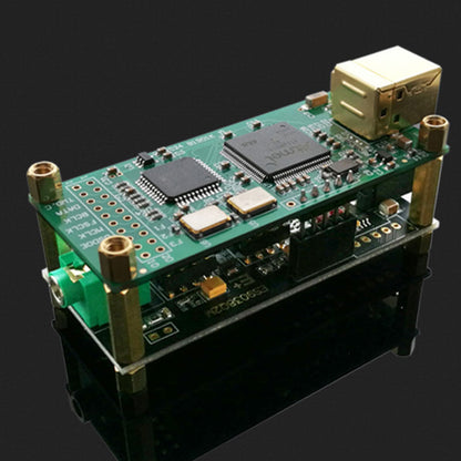 Interface for Amanero ES9038Q2M DAC Board Audio HiFi USB Sound Card Support DSD (Standard Version)