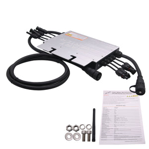 SG1400MQ Solar Microinverter Solar Panel Micro Inverter Max Output Power 1400W