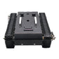 RC Tank Chassis Metal Track Tank with Controller System 30KG Load Capacity WT-200 Assembled