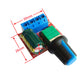PWM DC Motor Speed Controller 4.5V-35V 5A PWM Speed Controller with Switch LED Dimmer