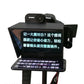 82mm Mini Portable Inscriber Mobile Teleprompter Artifact Video with Adapter Rings Remote Control for Mobile Phone &amp; Camera