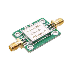 5M-6GHz Low Noise RF Amplifier Ultra Wideband Gain 20dB Medium Power Amplifier Board