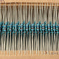 3120pcs 156 Values 1/4W 1% Metal Film Resistors Assortment Kit Set 1 ohm-10M ohm