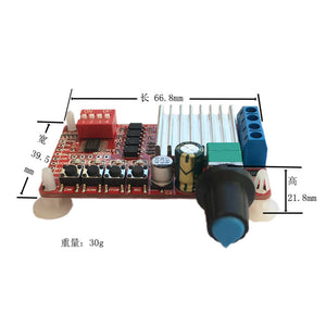 5A 120W DC Motor Speed Controller Regulator CW CCW Automatic Control of Host Computer Process
