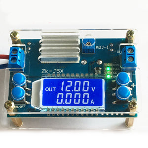 5A CNC Buck Converter Module with Shell Step Down Power Supply Module CV CC LCD Display Unassembled