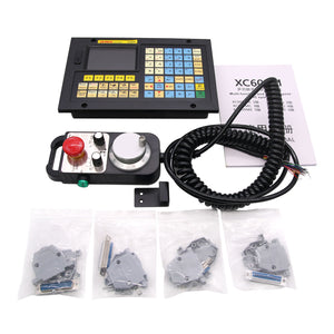 4Axis CNC Controller Kit MPG Pendant Handwheel w/Emergency Stop +  4-Axis CNC Controller XC609MD