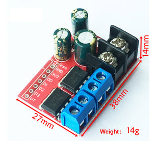 5A 2-Channel DC Motor Driver Module CW CCW PWM Speed Control Remote Control of Relay Light Strip