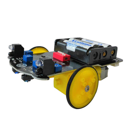 2WD RC Smart Robot Car Kit Infrared Line Tracking Following Obstacle Avoidance Unassembled