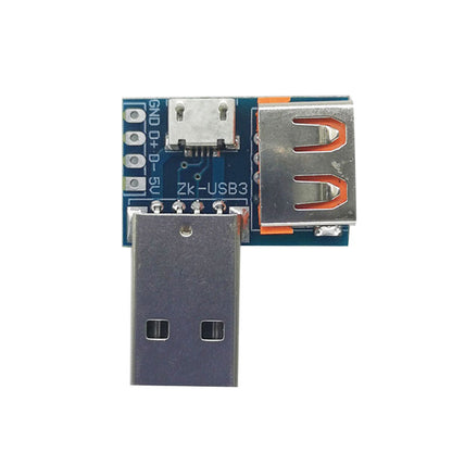 USB Adapter Board USB Male to Female Micro USB to Header 4P 2.54mm with Multiple Interfaces