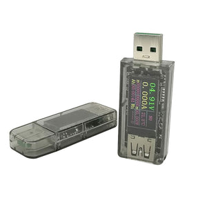 30V 5A USB Voltage Current Meter Power Capacity Tester w/ Color Display For QC2.0 3.0 AFC FCP SCP