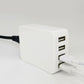 4-Port USB Charger Quick Charge Car Phone Fast Charger Input DC 10-36V with Cigar Lighter Cable