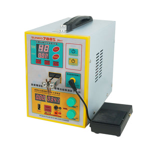 SUNKKO 788S Spot Welder Welding Machine USB Charging Testing For 18650  0.05-0.25mm Strips