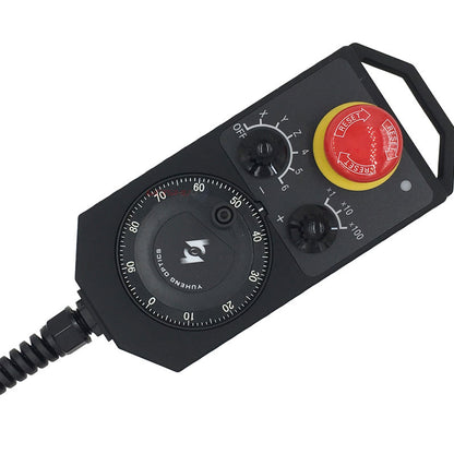 6-Axis Electronic MPG Handwheel CNC Handheld Manual Pulse Generator Pendant ZSJ-1-001-100-3M