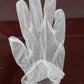 100pcs Disposable Gloves Large PVC Gloves Powder-Free Prevent Cross-Infection Cleaning Working L Size