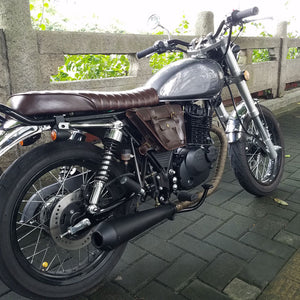 64cm Motorcycle Seat Cushion Racer Seat Durable Saddle Cushion For Outdoor Travel