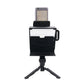 82mm Mini Portable Inscriber Mobile Teleprompter Artifact Video with Adapter Rings Remote Control for Mobile Phone &amp; Camera