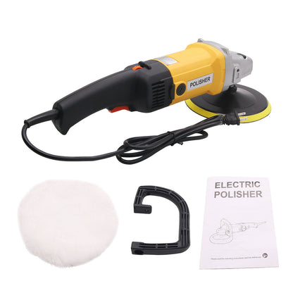 1400W Car Polishing Machine Car Polisher Variable Speed 600-3000rpm for Car Floor Furniture GX5081