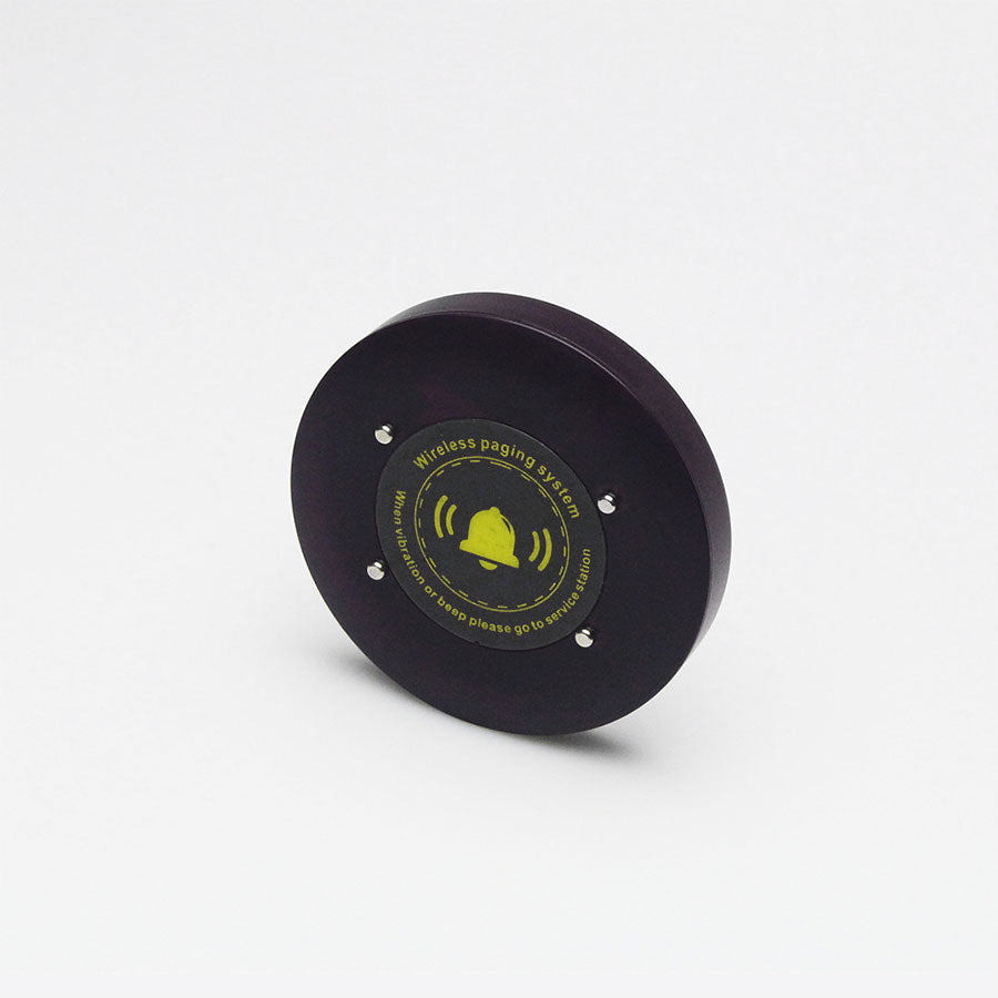 SU-680 Wireless Paging System Restaurant Pager System w/ 10 Pagers Vibration Beep Light Indicator