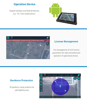 HanKun F2 Professional Flight Controller with Ground Station System For Agricultural Drones