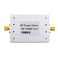 100KHz-10GHz RF Power Meter Settable RF Power Attenuation Value CNC Shell 0.96&quot; OLED RF-10000-V2.0