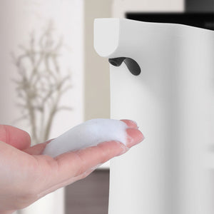 350ml Automatic Foam Soap Dispenser Hands Free Soap Dispenser Touchless USB Rechargeable Type