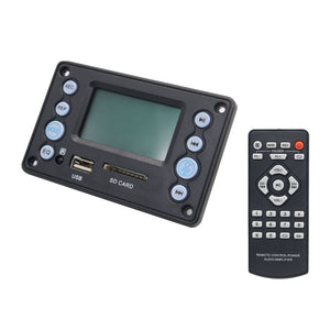 5V LCD MP3 Decoder Board Bluetooth 4.2 Audio Receiver APE FLAC WMA WAV Decoding Support Recording Radio Lyrics Display