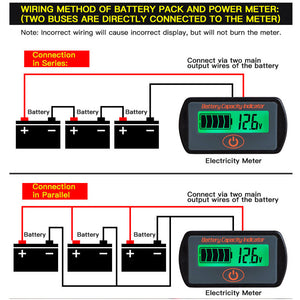 Battery Capacity Indicator Battery Capacity Voltage Display Module For Lead Acid Storage Battery