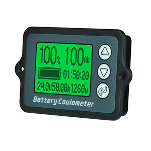 Coulometer Voltmeter Battery Capacity Voltage For Lead Acid Various Batteries (80V 100A Sampler)