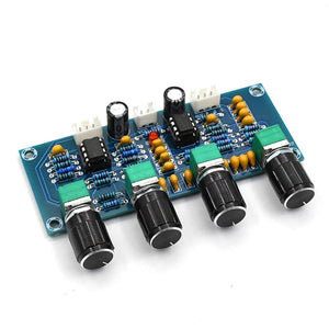 NE5532 Preamp Tone Board Tone Control Board with Treble Bass Adjustment For Amplifier Board XH-A901