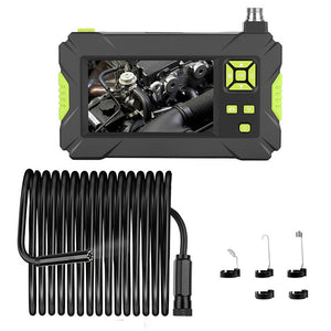 P30 Industrial Endoscope Inspection Camera Borescope 1920 x 1080P 8 LED For Car Pipe (5M Hard Cable)