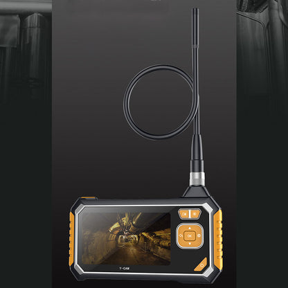 Handheld Industrial Endoscope Borescope 1080P 2MP Waterproof Lens 6 LEDs w/ 5M Hard Cable Inskam113