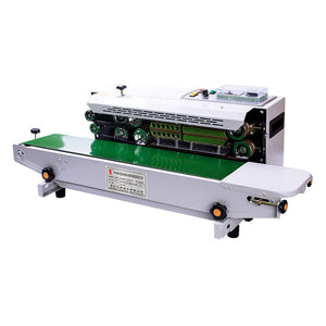 Automatic Sealing Machine Continuous Sealing Machine For Film Aluminum Foil Packaging FR-900H 220V